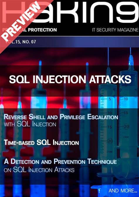 SQL Injection Attacks Preview - Hakin9 - IT Security Magazine