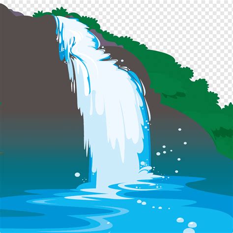 Waterfall Euclidean, Nice waterfall, computer Wallpaper, fictional ...