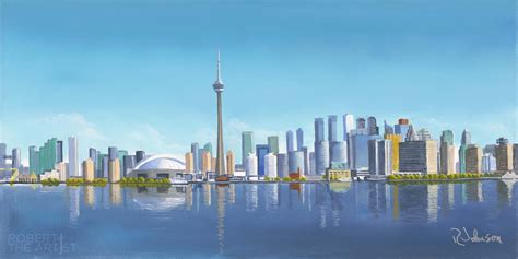 Toronto Skyline – Day - Robert The Artist