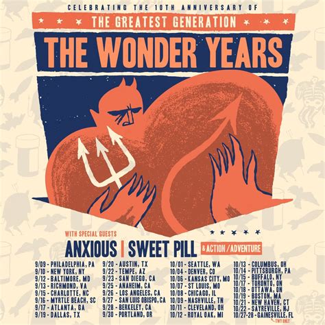 The Wonder Years Announce 2023 Anniversary Tour