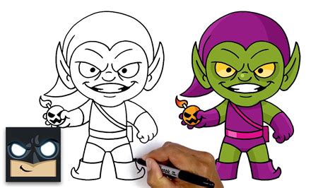 How To Draw The Green Goblin - Statementmath12