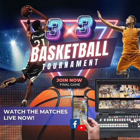 3X3 Basketball | Datavideo | Professional end-to-end solutions provider for your live video ...