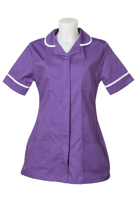 Healthcare Tunic Top 7 colours Sizes 8-32 - Nurse/Carer/Dental Uniform ...