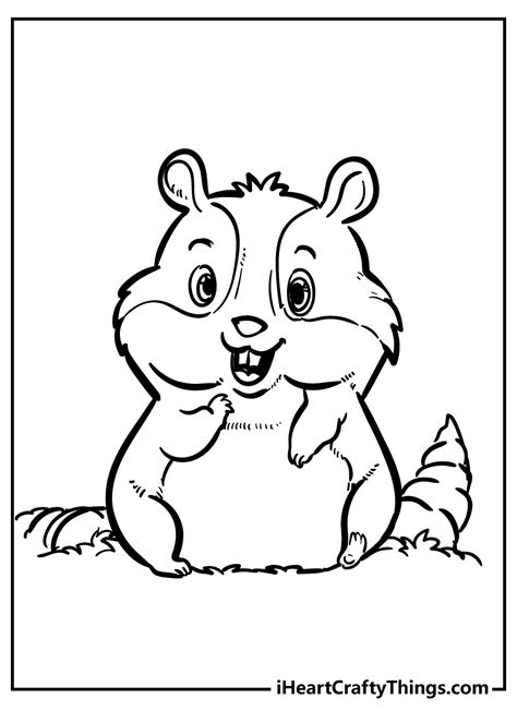 Share 86 best hamster coloring pages , 100% free printables - Shill Art