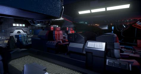 Nostromo Bridge from Alien 1979 — polycount