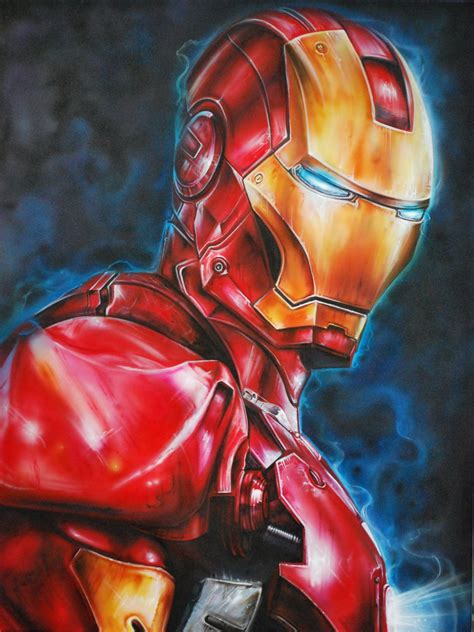 Derek Turcotte Art: The Comic Book Series- Ironman