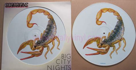 Totally Vinyl Records || Scorpions - Big city nights 12 inch Picture Disc Special Cover