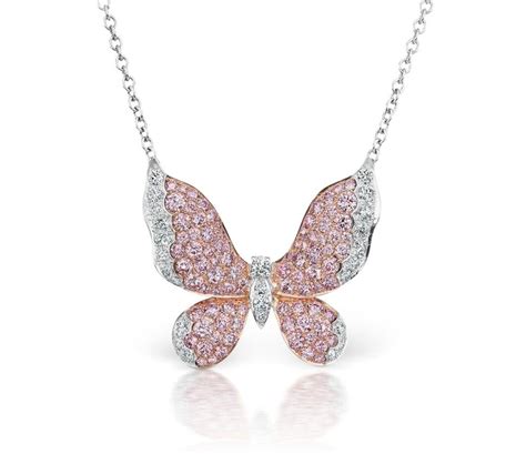 Pink Diamond Necklace