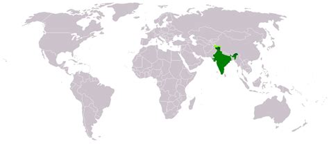 India location world map - Maps of India