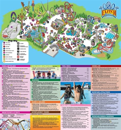 Theme park map – Artofit