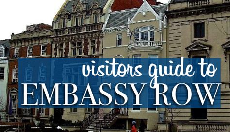 Exploring Embassy Row DC | Tour of Historic and Cultural Landmarks | Embassy row, Embassy row ...