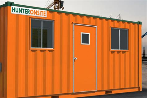 20 ft. Container Office | Container Office for Rent | Hunter Onsite