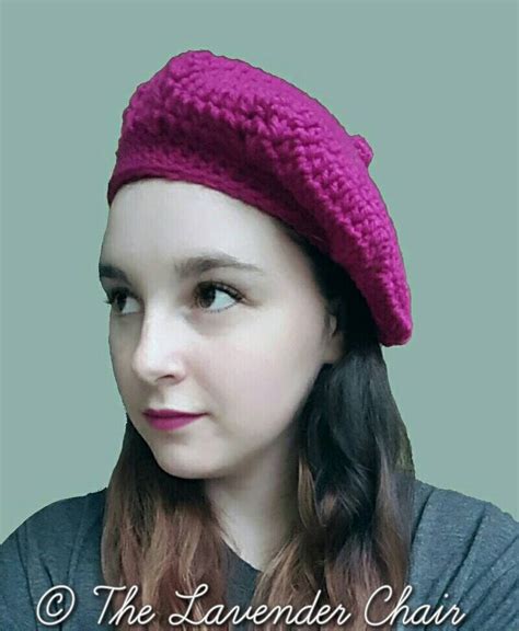 Raspberry Beret Crochet Pattern PDF FILE ONLY Instant Download - Etsy