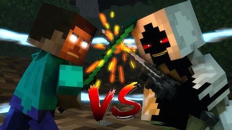 Herobrine VS Entity303 Animation - YouTube