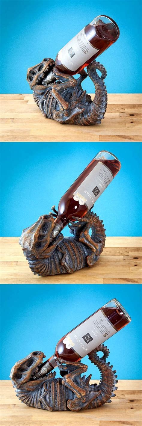 T-Rex Guzzler Wine Bottle Holder - Gwyl.io | Decoração de casa tropical, Ideias de decoração ...