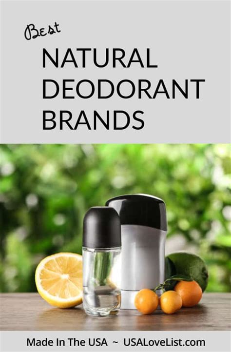 Best Natural Deodorant Brands, All Made in the USA • USA Love List