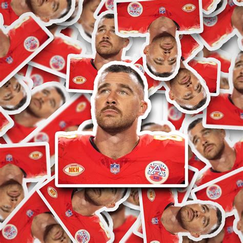 Travis Kelce Sticker Travis Kelce Travis Kelce Sticker Kansas City ...