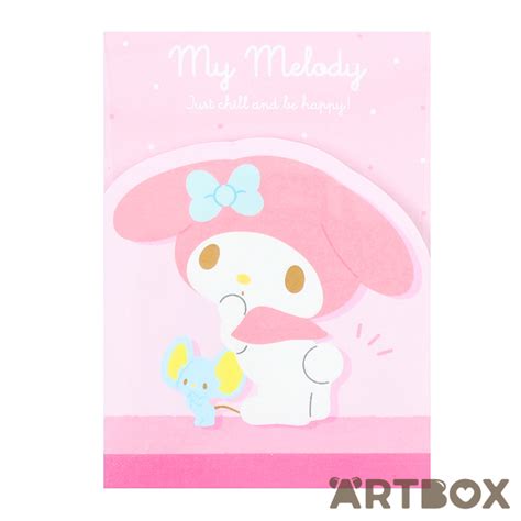 Buy Sanrio My Melody Tail Mini Memo Pad with Die Cut Pages at ARTBOX