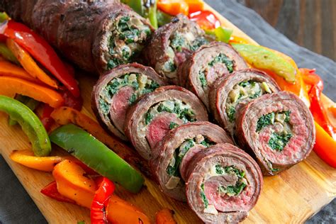 Grilled Stuffed Flank Steak Recipe | Co+op