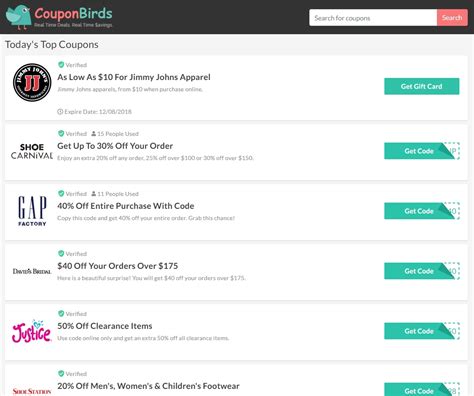 CouponBirds Reviews - 13 Reviews of Couponbirds.com | Sitejabber