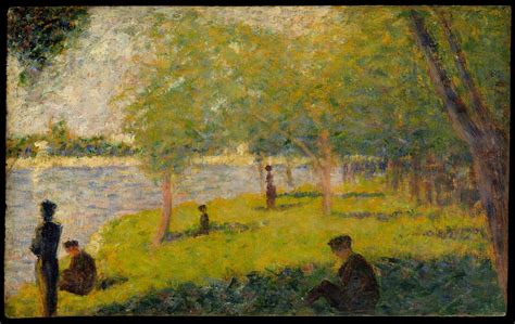 Georges Seurat | Study for "A Sunday on La Grande Jatte" | The Met