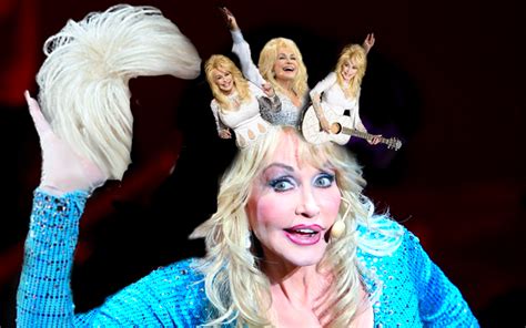 Dolly Parton Removes Wig To Reveal Another Smaller Dolly Parton | Awf ...