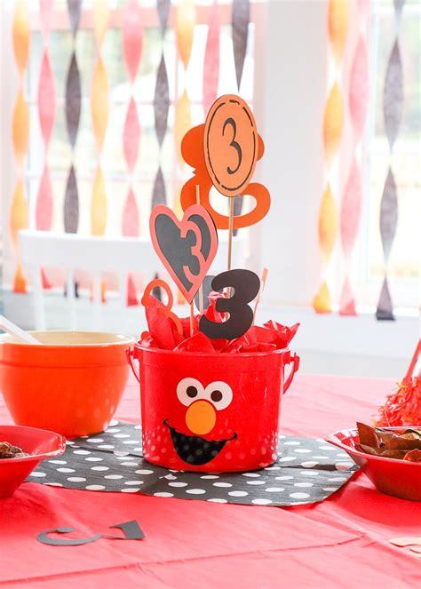 Easy Elmo Birthday Party Ideas | The Homes I Have Made