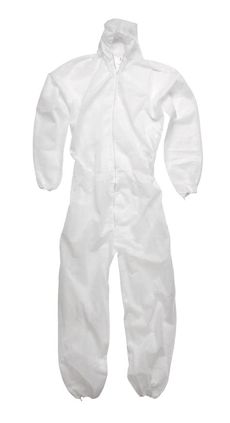 Unisex Disposable Microporous Coverall / Waterproof White Painters Coveralls