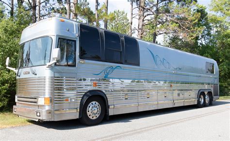 Sold Price: Garth Brooks' Prevost XL Tour Bus W/Copy of Title in Brooks' Name - August 6, 0119 ...