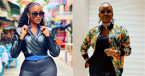 Michelle Ntalami denies dating Fena Gitu, clarifies she is attracted to masculinity | Pulselive ...