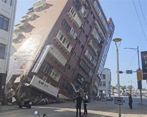 Taiwan's strongest earthquake in nearly 25 years damages buildings ...