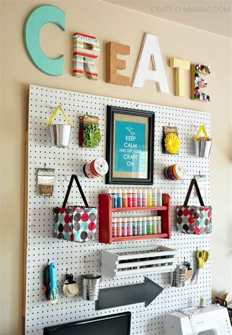 10 Ways to Use Pegboard in Your Craft Room – Scrap Booking