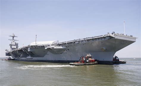 The U.S. Navy's Most Powerful Aircraft Carrier Just Showed Off Some New Technology | The ...