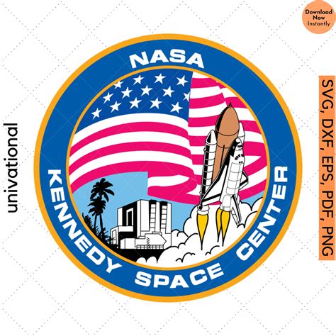 Nasa Svg Nasa Png Nasa Space Shuttle Svg Kennedy Space Center Svg Nasa Badge Svg Nasa Circle Svg ...