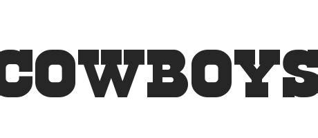 Dallas Cowboys Number Font