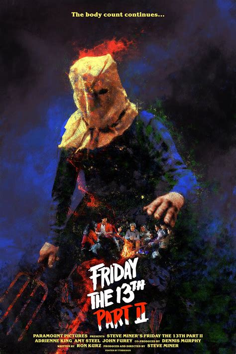 A Poster I designed for Friday the 13th Part 2 : r/fridaythe13th