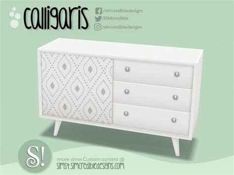 Gorgeous Sims 4 CC Dressers For a Stylish Bedroom - Ultimate Sims Guides