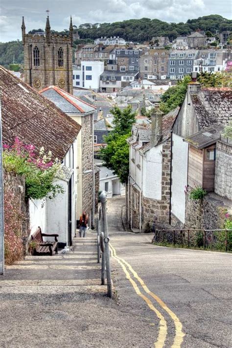 Looking down to the town centre in St Ives, Cornwall | Cornwall ...