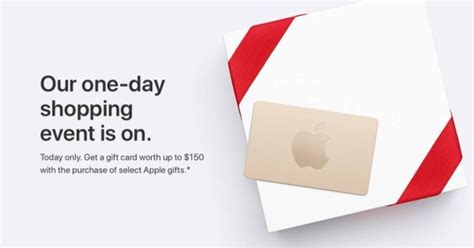 Apple Offers Up to $150 in Gift Cards for Black Friday Deals- The Mac ...