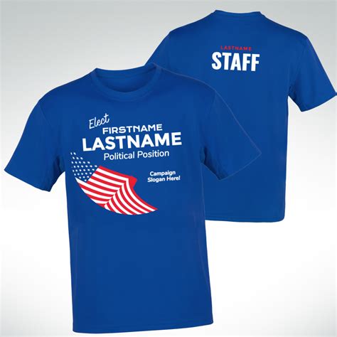 Custom Political Tshirt Design | Personalized T-shirts For Election ...