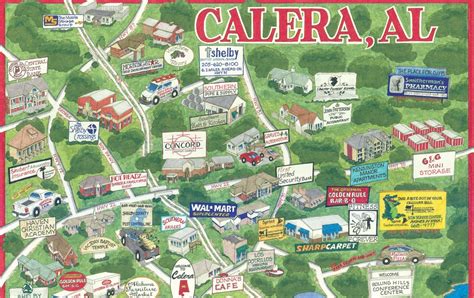 Garrison's Map Revisions: Calera, AL