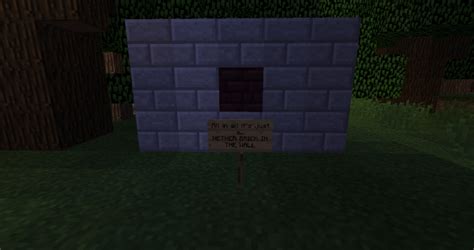 A Nether Brick in the Wall Minecraft Map