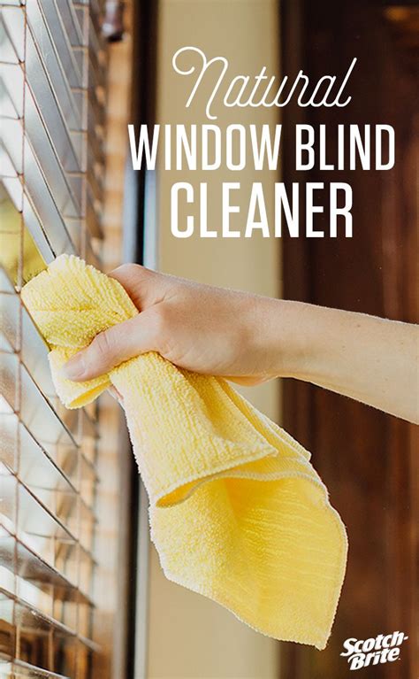 Make your own solution for cleaning window blinds with ingredients you ...