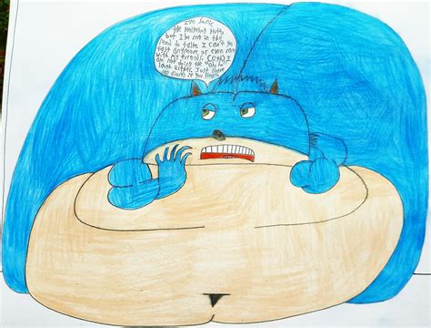 Fat Sonic The Hedgehog As A Hutt by PenguinDareangel12 on DeviantArt