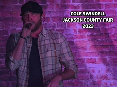 Cole Swindell Performed at the Jackson County Fair
