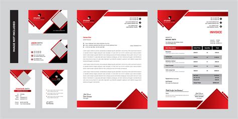 Modern Business Corporate Stationery Template Design 931845 Vector Art at Vecteezy