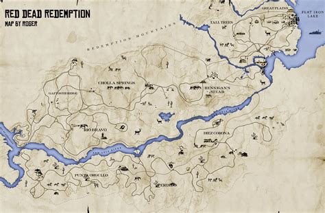 The Original Red Dead Redemption Map is in Red Dead Redemption 2