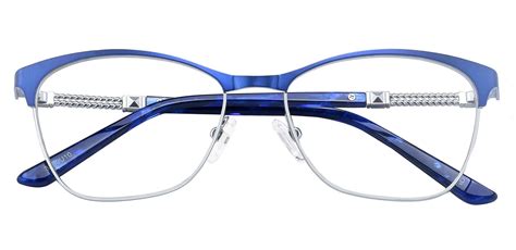 Felicity Rectangle Prescription Glasses - Blue | Women's Eyeglasses | Payne Glasses