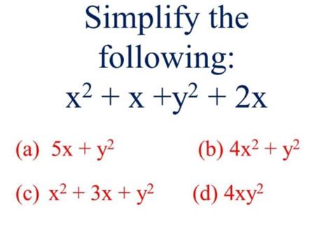 How To Simplify Algebraic Equations With Powers - Tessshebaylo