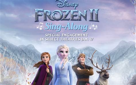 Frozen 2 Sing Along Coming To Theatres Later This Month – What's On Disney Plus